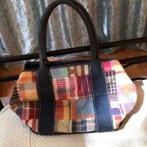 J. Crew Madras bag